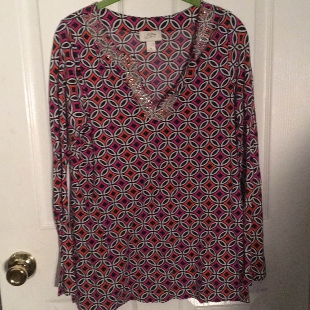 Pink and Orange blouse